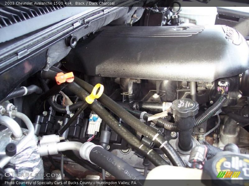 Black / Dark Charcoal 2003 Chevrolet Avalanche 1500 4x4