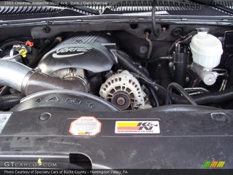 Black / Dark Charcoal 2003 Chevrolet Avalanche 1500 4x4