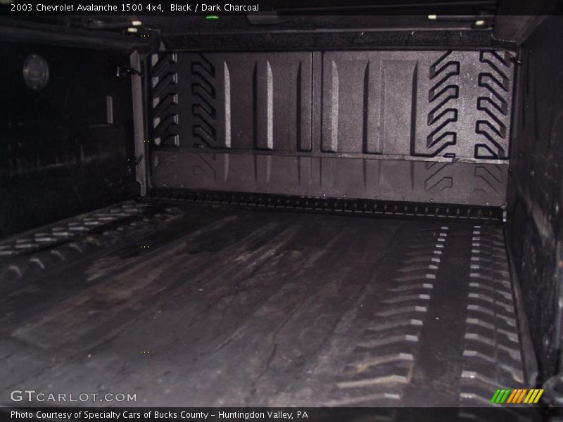 Black / Dark Charcoal 2003 Chevrolet Avalanche 1500 4x4