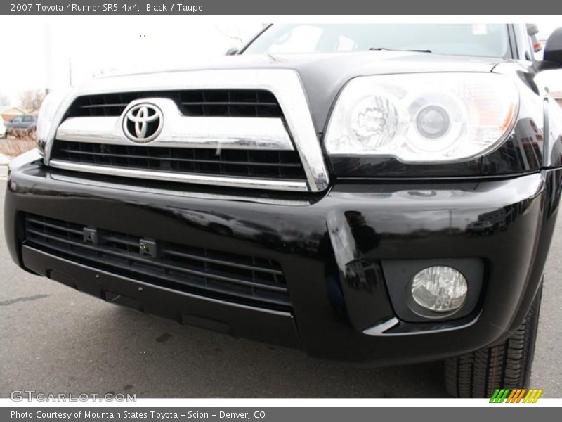 Black / Taupe 2007 Toyota 4Runner SR5 4x4