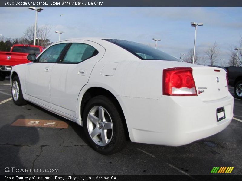 Stone White / Dark Slate Gray 2010 Dodge Charger SE