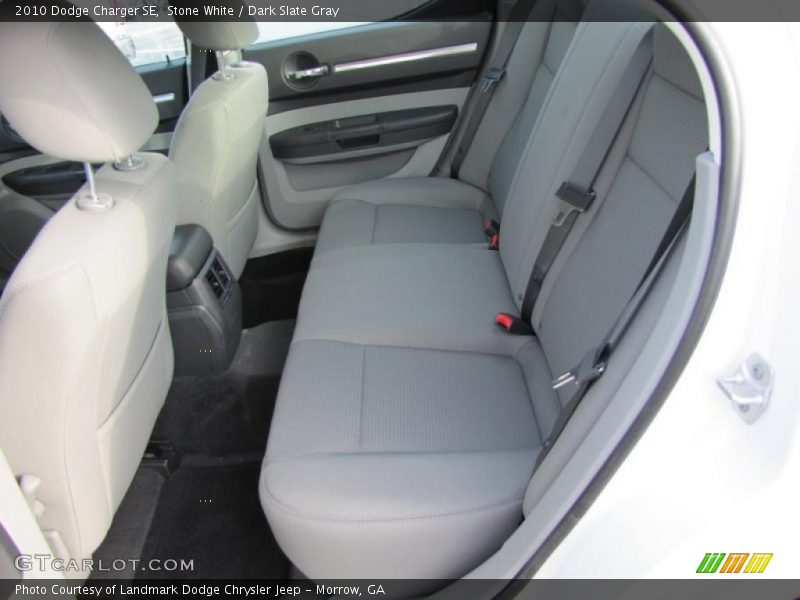 Stone White / Dark Slate Gray 2010 Dodge Charger SE