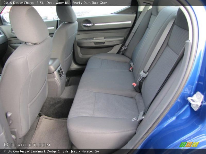 Deep Water Blue Pearl / Dark Slate Gray 2010 Dodge Charger 3.5L