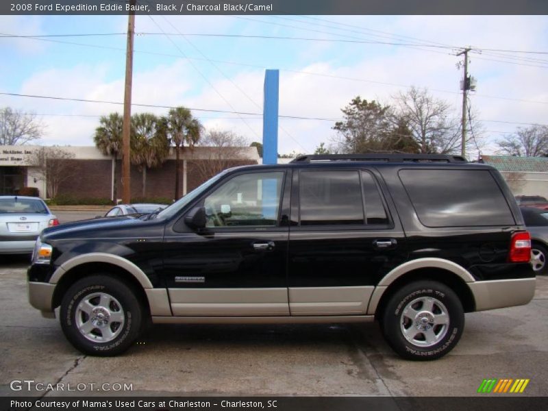 Black / Charcoal Black/Camel 2008 Ford Expedition Eddie Bauer