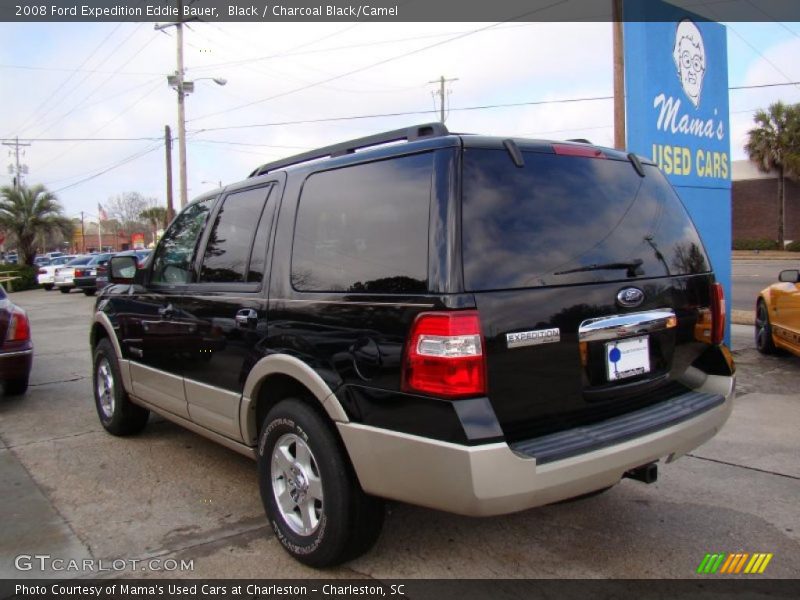 Black / Charcoal Black/Camel 2008 Ford Expedition Eddie Bauer