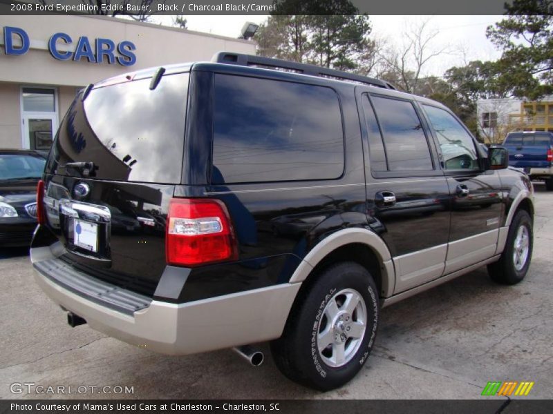 Black / Charcoal Black/Camel 2008 Ford Expedition Eddie Bauer