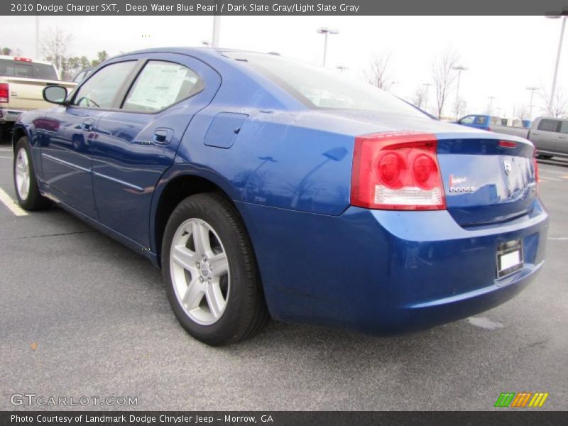 Deep Water Blue Pearl / Dark Slate Gray/Light Slate Gray 2010 Dodge Charger SXT