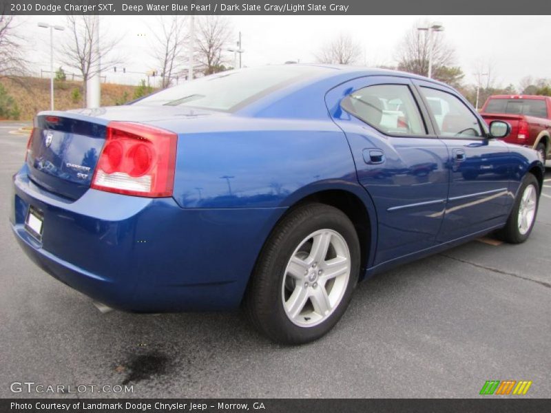 Deep Water Blue Pearl / Dark Slate Gray/Light Slate Gray 2010 Dodge Charger SXT