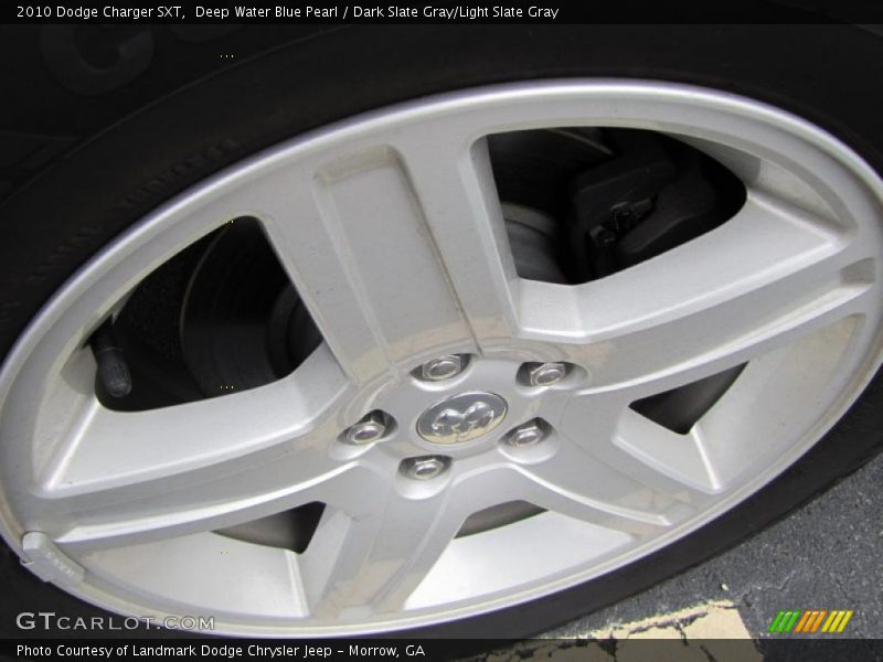 Deep Water Blue Pearl / Dark Slate Gray/Light Slate Gray 2010 Dodge Charger SXT