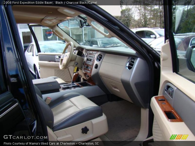 Black / Charcoal Black/Camel 2008 Ford Expedition Eddie Bauer