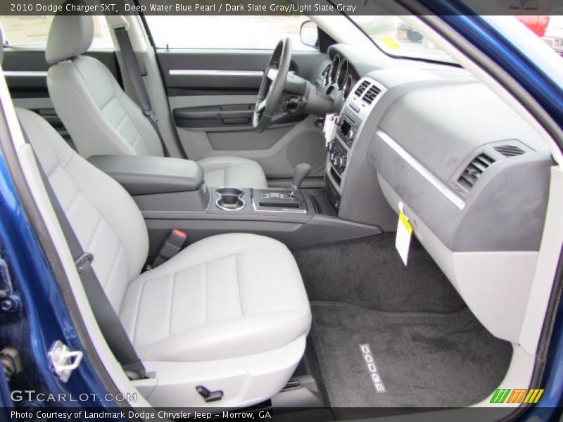 Deep Water Blue Pearl / Dark Slate Gray/Light Slate Gray 2010 Dodge Charger SXT
