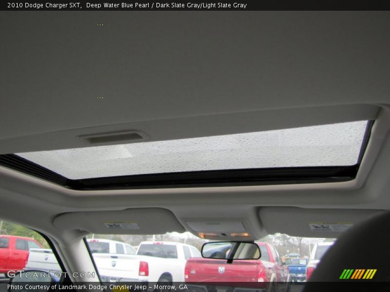 Deep Water Blue Pearl / Dark Slate Gray/Light Slate Gray 2010 Dodge Charger SXT