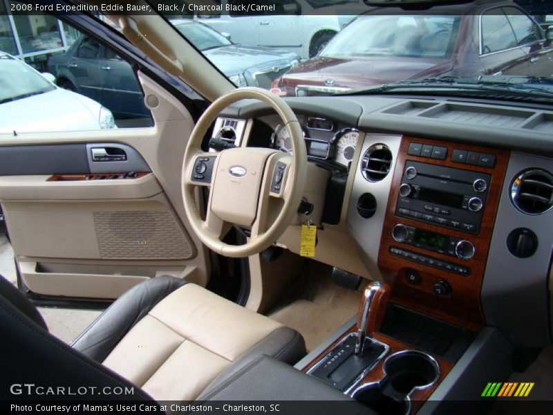 Black / Charcoal Black/Camel 2008 Ford Expedition Eddie Bauer