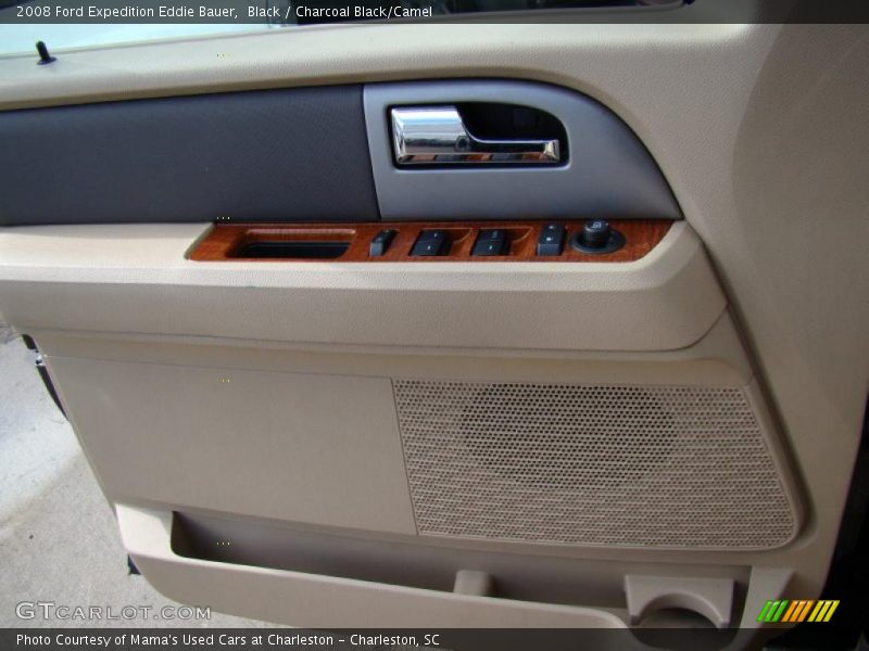 Black / Charcoal Black/Camel 2008 Ford Expedition Eddie Bauer