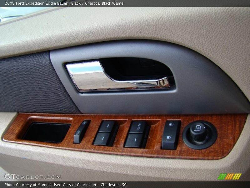 Black / Charcoal Black/Camel 2008 Ford Expedition Eddie Bauer