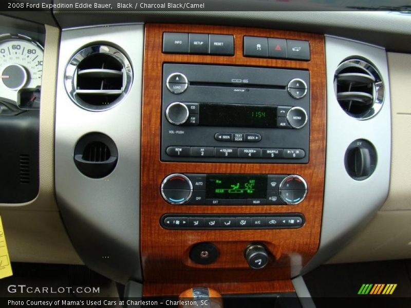 Black / Charcoal Black/Camel 2008 Ford Expedition Eddie Bauer