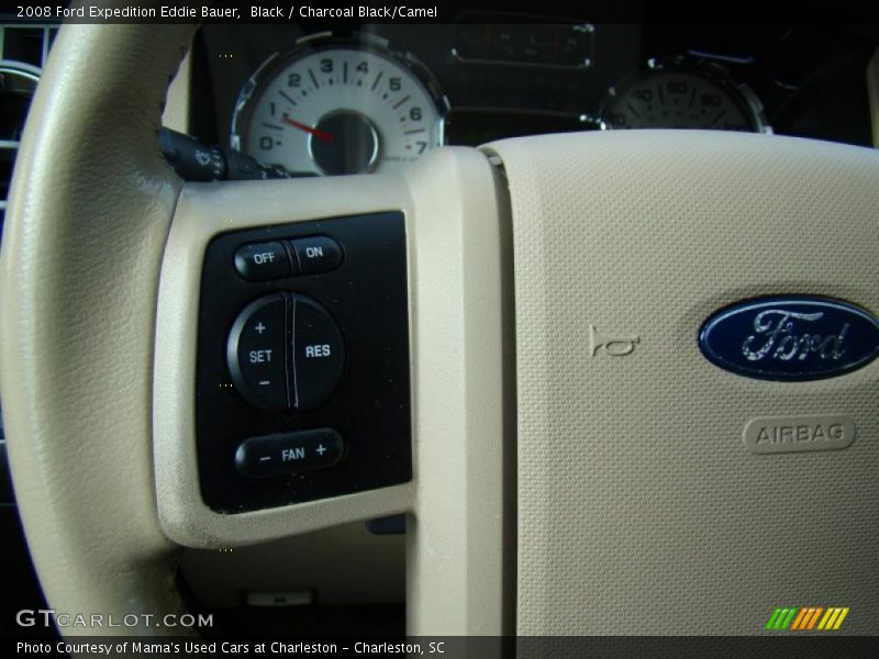 Black / Charcoal Black/Camel 2008 Ford Expedition Eddie Bauer