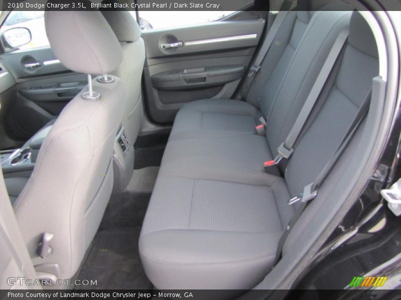 Brilliant Black Crystal Pearl / Dark Slate Gray 2010 Dodge Charger 3.5L