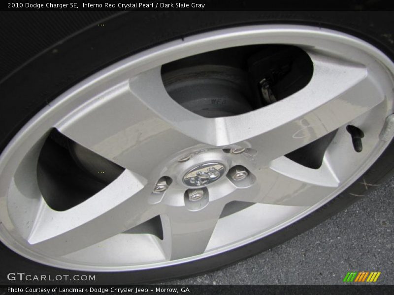 Inferno Red Crystal Pearl / Dark Slate Gray 2010 Dodge Charger SE