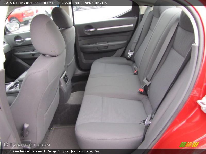 Inferno Red Crystal Pearl / Dark Slate Gray 2010 Dodge Charger SE