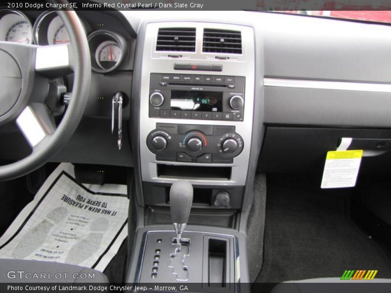 Inferno Red Crystal Pearl / Dark Slate Gray 2010 Dodge Charger SE