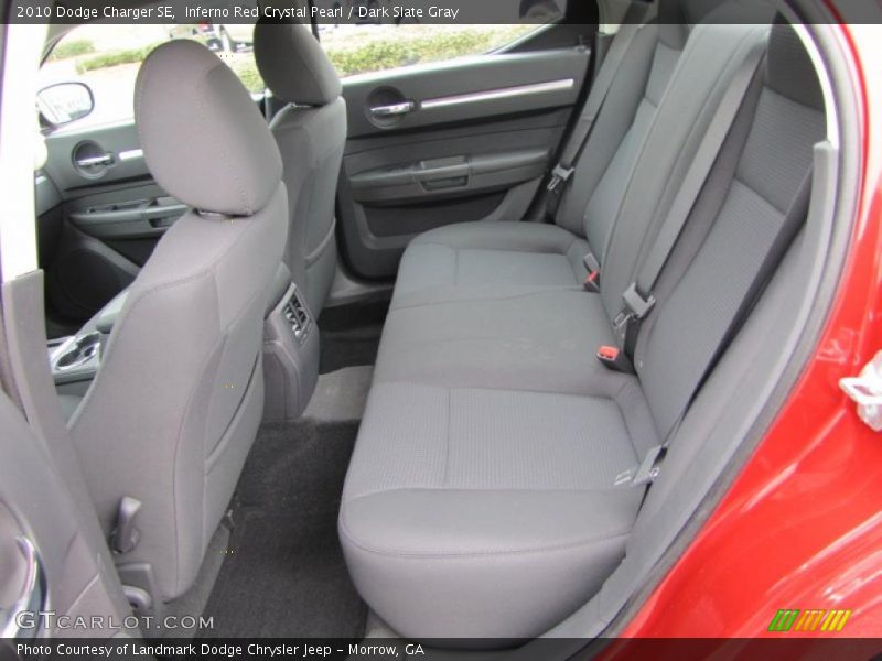 Inferno Red Crystal Pearl / Dark Slate Gray 2010 Dodge Charger SE