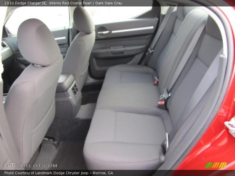 Inferno Red Crystal Pearl / Dark Slate Gray 2010 Dodge Charger SE