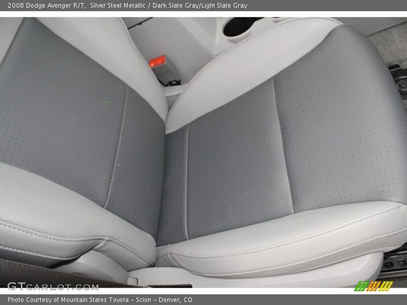 Silver Steel Metallic / Dark Slate Gray/Light Slate Gray 2008 Dodge Avenger R/T