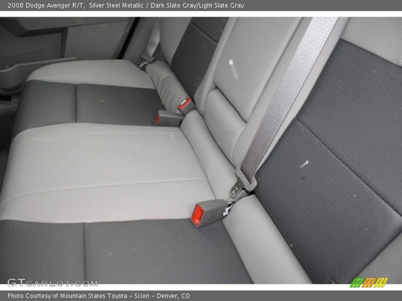 Silver Steel Metallic / Dark Slate Gray/Light Slate Gray 2008 Dodge Avenger R/T