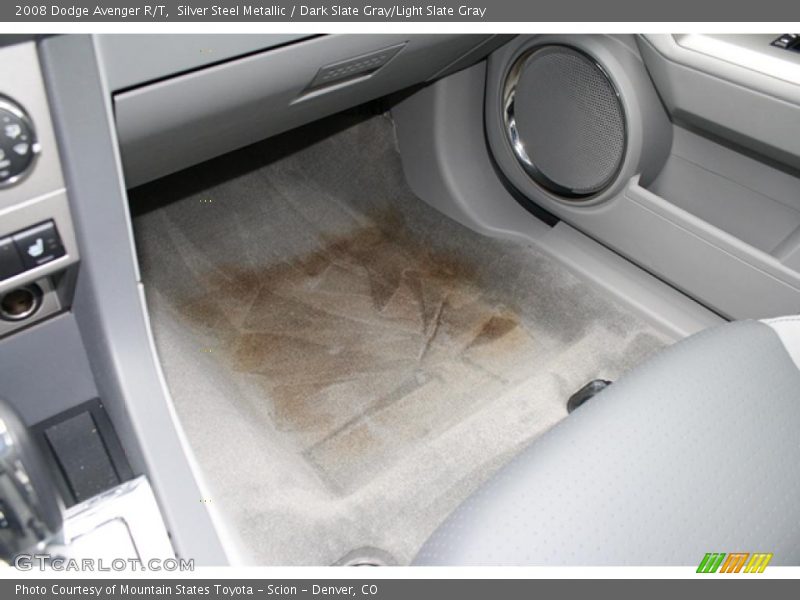 Silver Steel Metallic / Dark Slate Gray/Light Slate Gray 2008 Dodge Avenger R/T