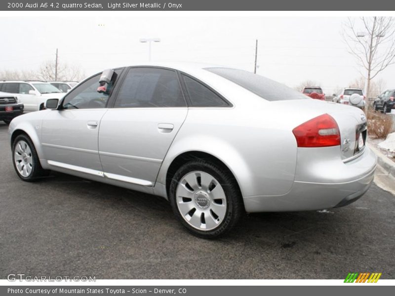 Light Silver Metallic / Onyx 2000 Audi A6 4.2 quattro Sedan