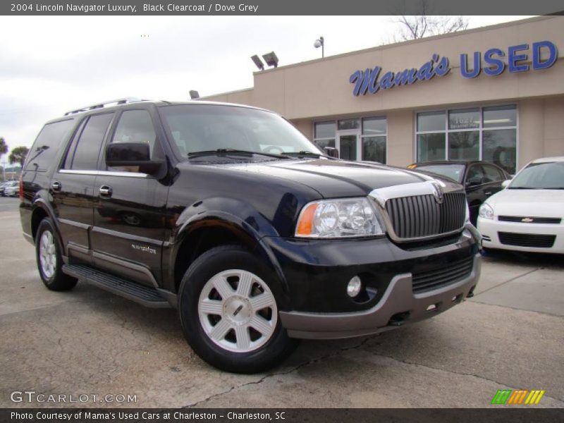 Black Clearcoat / Dove Grey 2004 Lincoln Navigator Luxury
