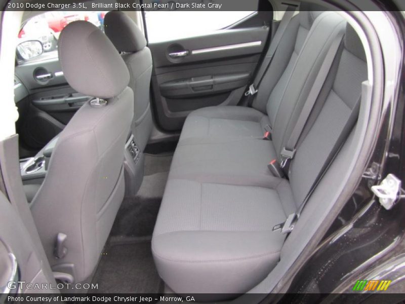 Brilliant Black Crystal Pearl / Dark Slate Gray 2010 Dodge Charger 3.5L
