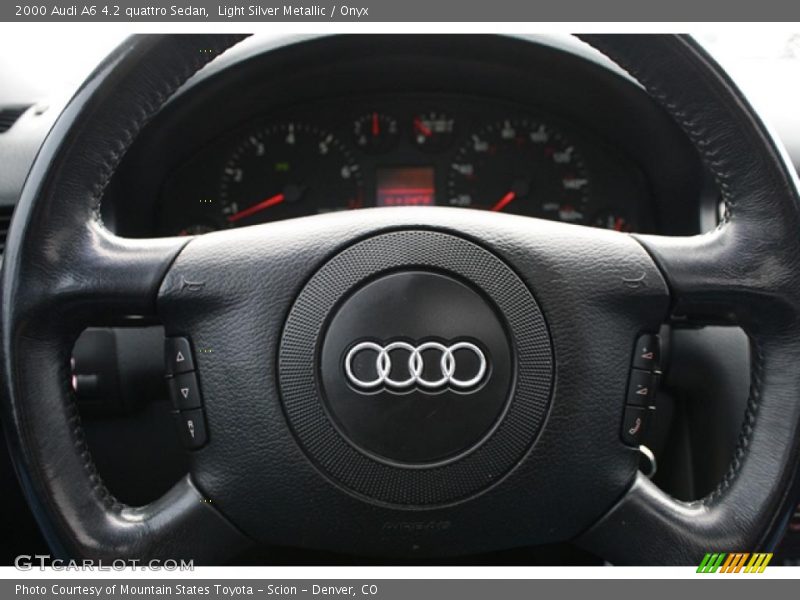 Light Silver Metallic / Onyx 2000 Audi A6 4.2 quattro Sedan