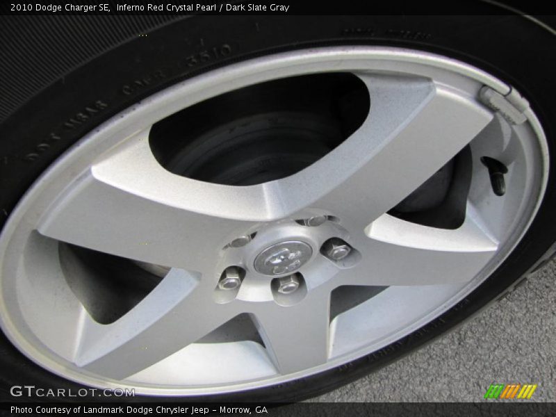 Inferno Red Crystal Pearl / Dark Slate Gray 2010 Dodge Charger SE