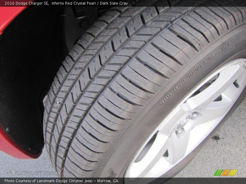 Inferno Red Crystal Pearl / Dark Slate Gray 2010 Dodge Charger SE