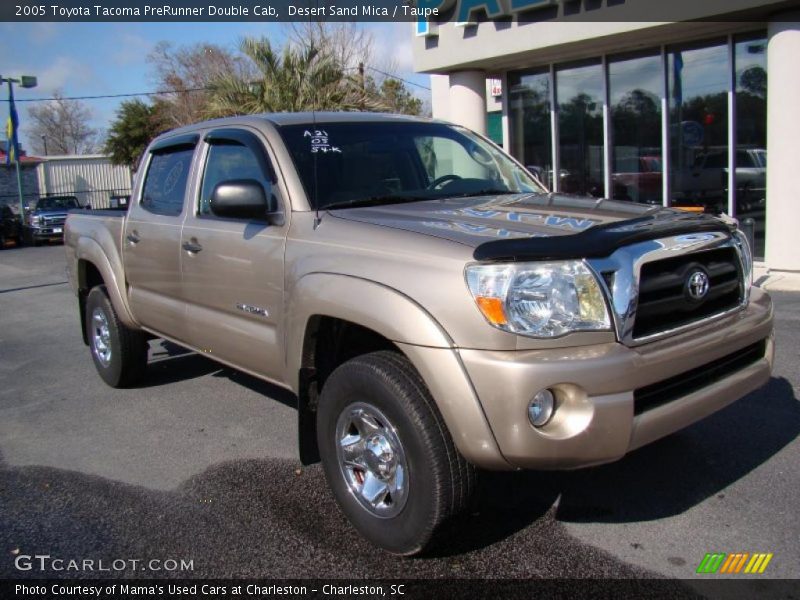 Desert Sand Mica / Taupe 2005 Toyota Tacoma PreRunner Double Cab