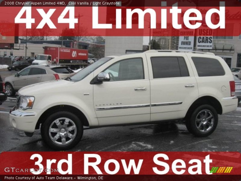 Cool Vanilla / Light Graystone 2008 Chrysler Aspen Limited 4WD