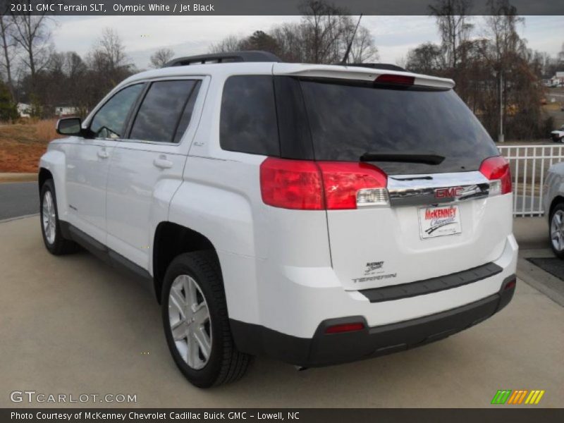 Olympic White / Jet Black 2011 GMC Terrain SLT