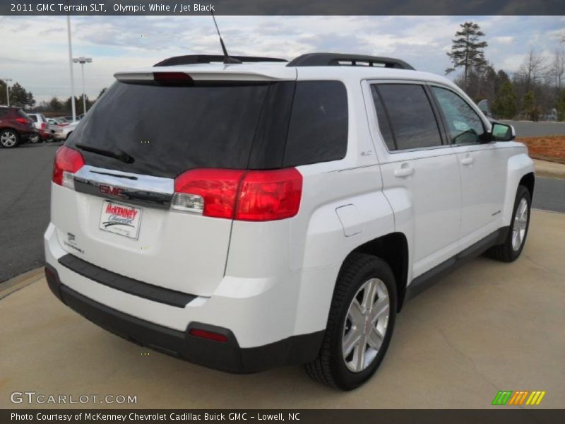 Olympic White / Jet Black 2011 GMC Terrain SLT