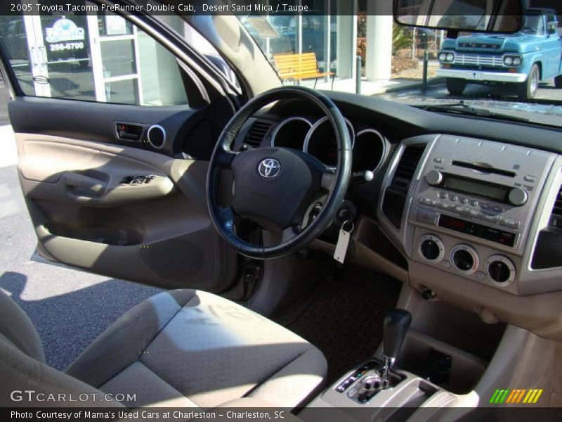 Desert Sand Mica / Taupe 2005 Toyota Tacoma PreRunner Double Cab