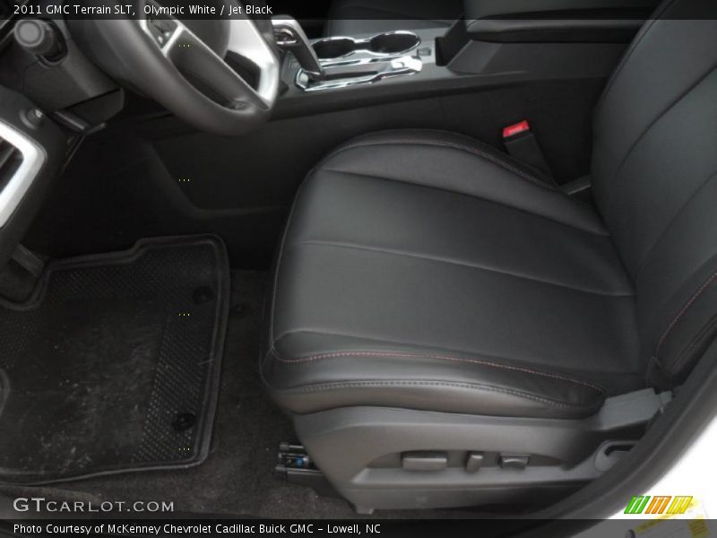 Olympic White / Jet Black 2011 GMC Terrain SLT