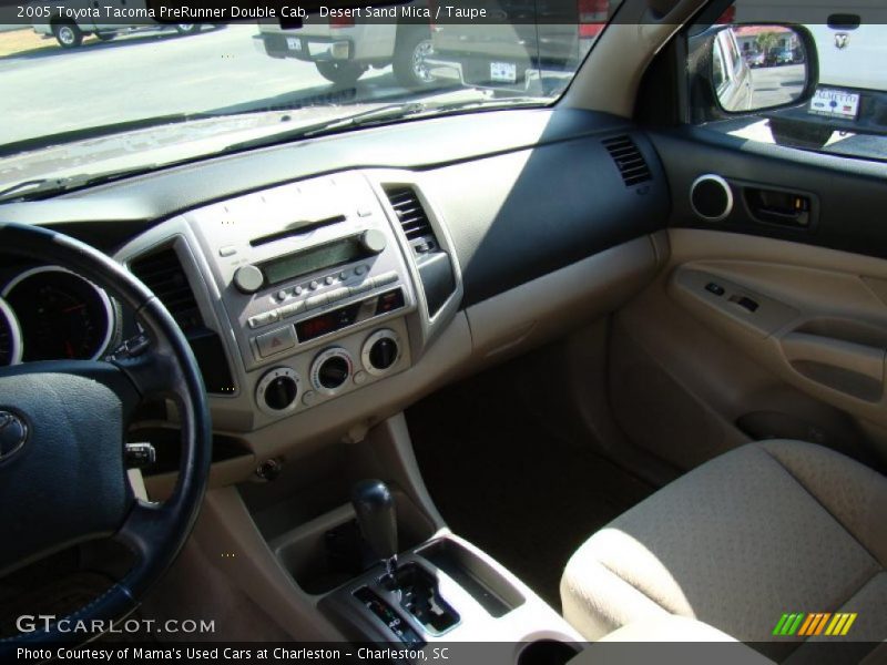 Desert Sand Mica / Taupe 2005 Toyota Tacoma PreRunner Double Cab