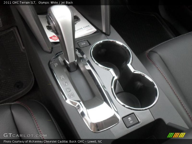 Olympic White / Jet Black 2011 GMC Terrain SLT
