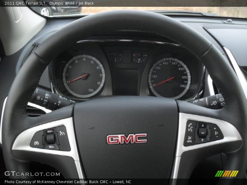 Olympic White / Jet Black 2011 GMC Terrain SLT