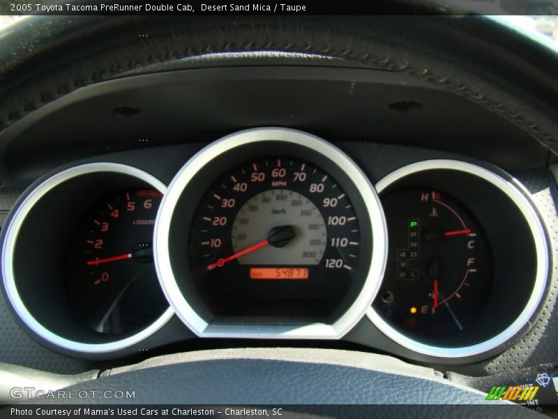 Desert Sand Mica / Taupe 2005 Toyota Tacoma PreRunner Double Cab