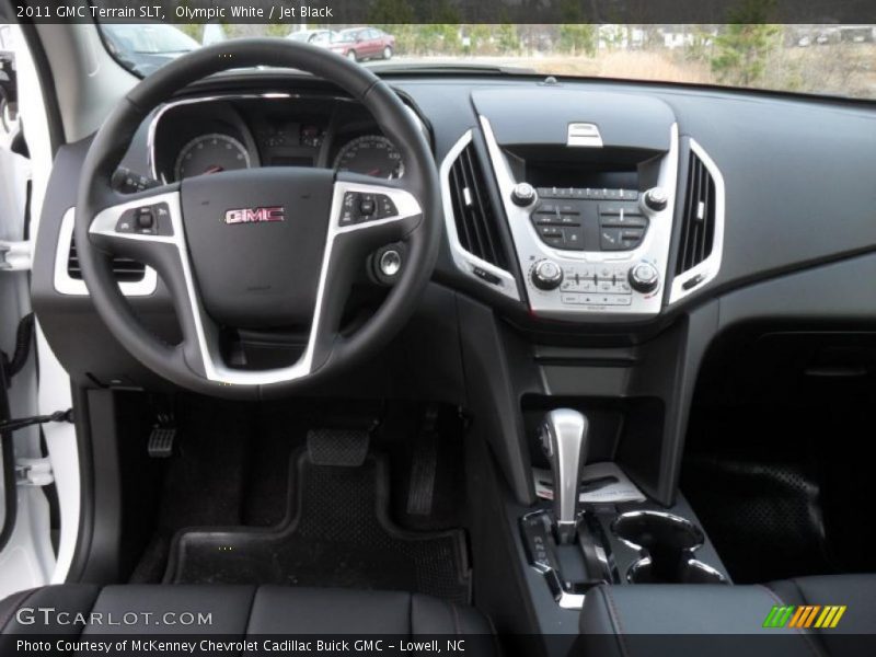 Olympic White / Jet Black 2011 GMC Terrain SLT