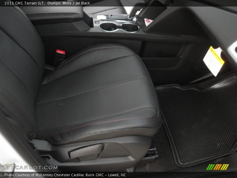 Olympic White / Jet Black 2011 GMC Terrain SLT