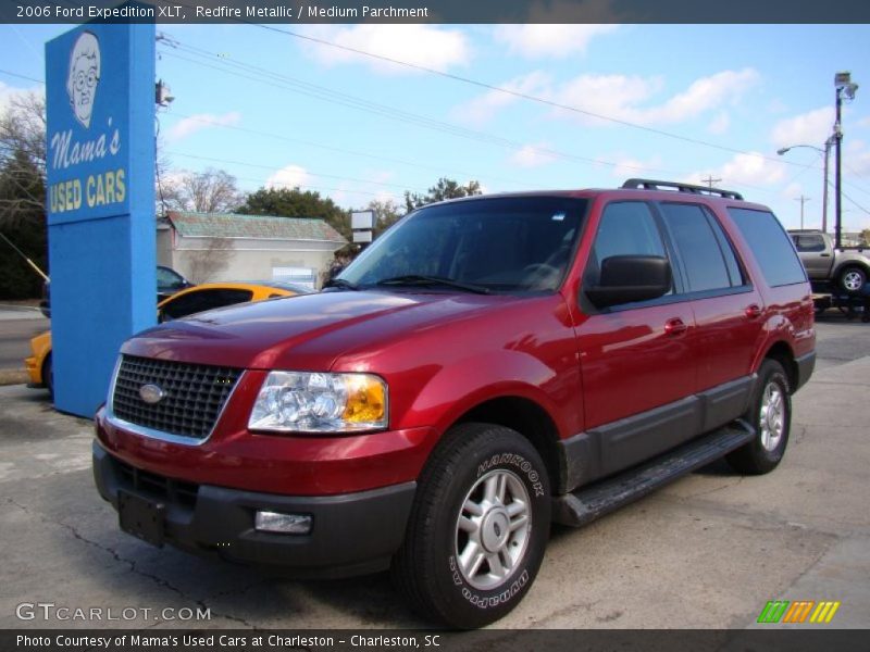 Redfire Metallic / Medium Parchment 2006 Ford Expedition XLT