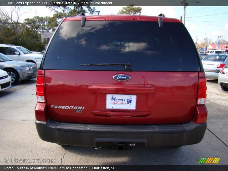 Redfire Metallic / Medium Parchment 2006 Ford Expedition XLT